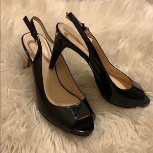 Cole Haan Margot Peep Toe Slingback Pump